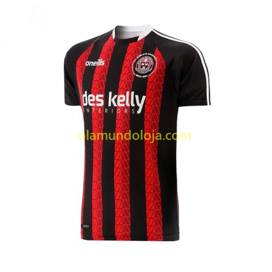 Camisola Bohemian Homem Equipamento Primeiro 2023 Manga Curta